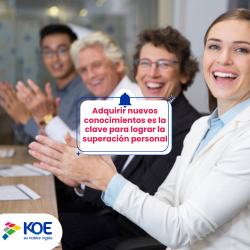 Adquirir nuevos conocimientos es la clave para lograr la superación personal